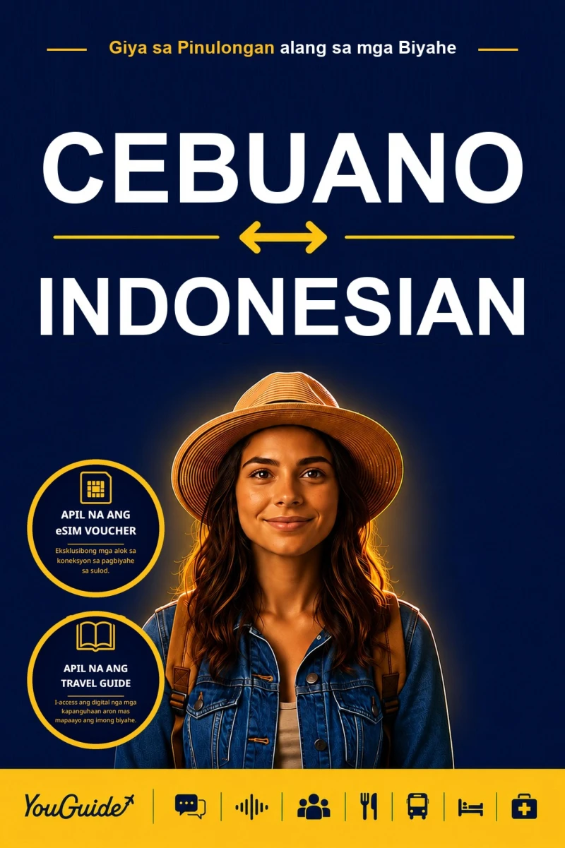 Portada: The Language Guide for Travelers - Cebuano to Indonesian