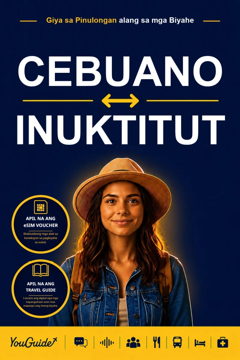 Portada: The Language Guide for Travelers - Cebuano to Inuktitut