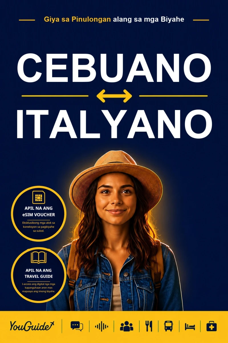 Portada: The Language Guide for Travelers - Cebuano to Italian