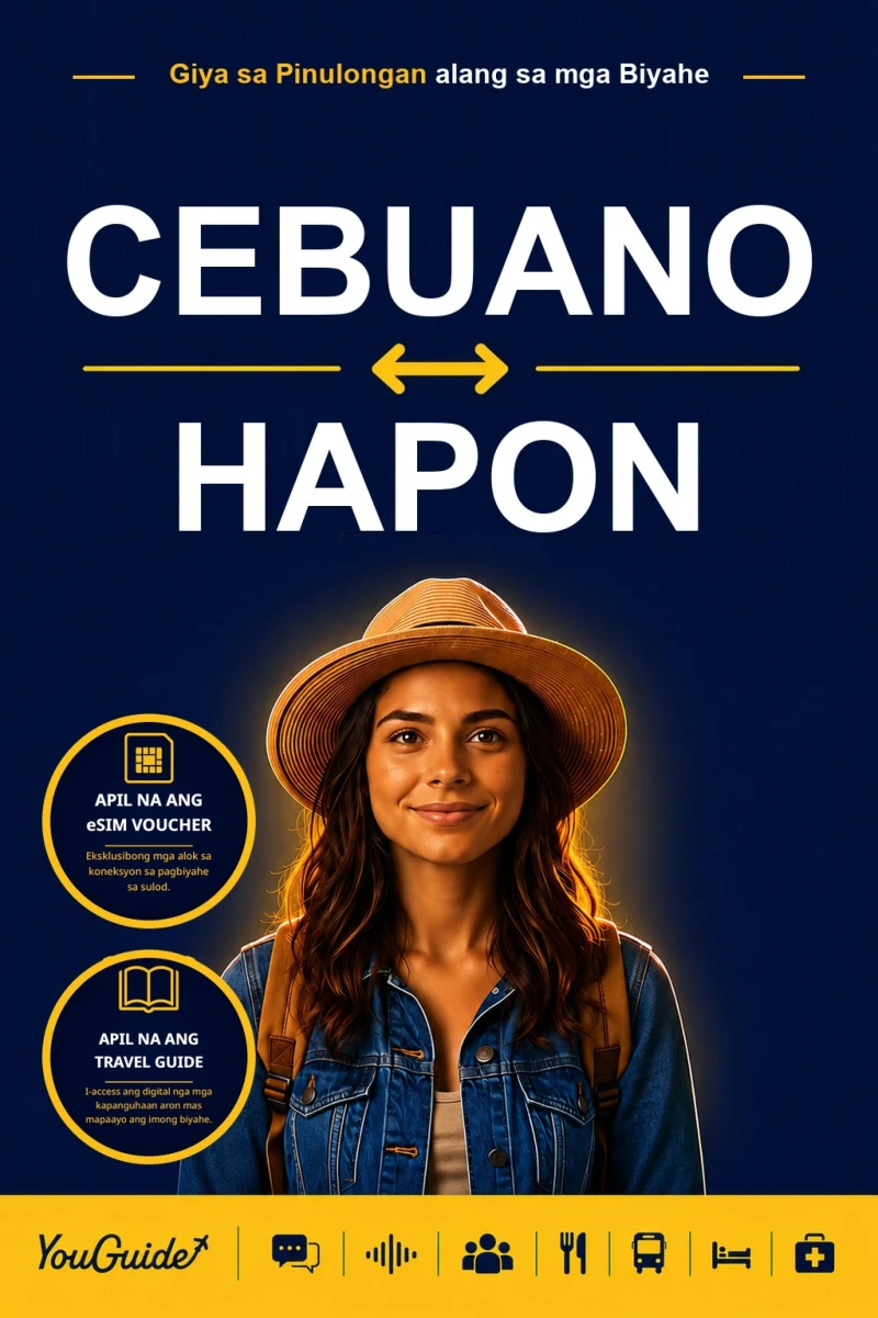 Portada: The Language Guide for Travelers - Cebuano to Japanese