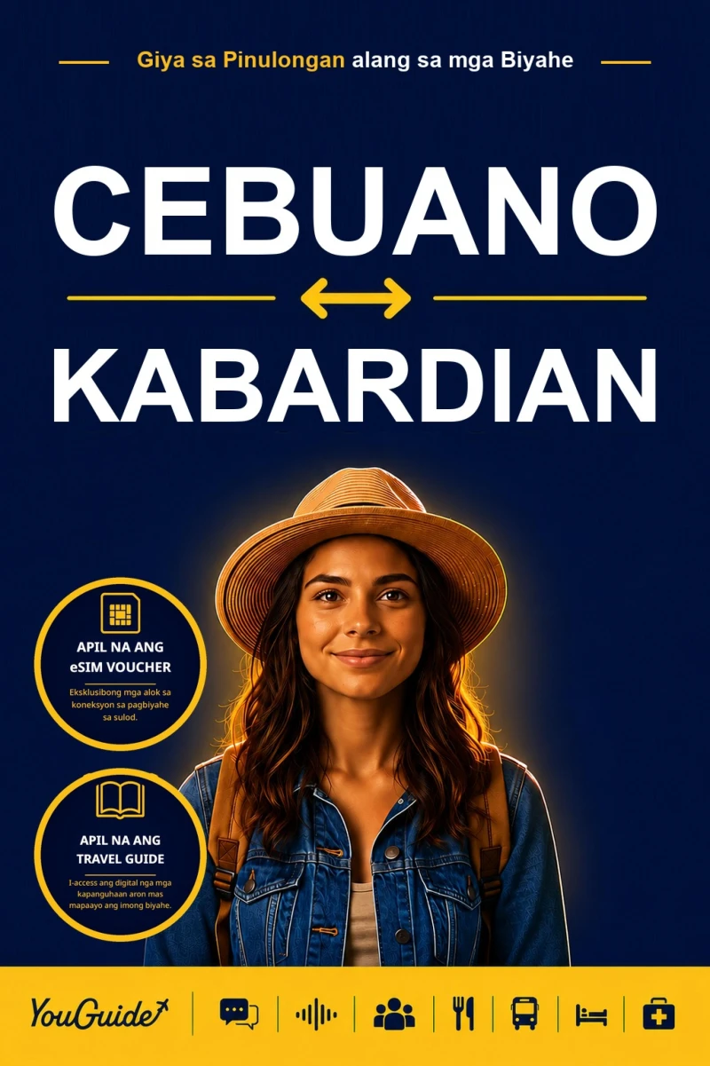 Portada: The Language Guide for Travelers - Cebuano to Kabardian