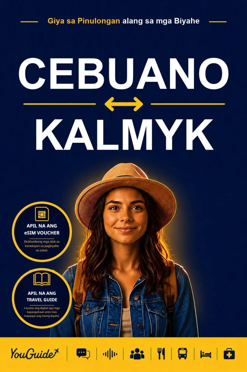 Portada: The Language Guide for Travelers - Cebuano to Kalmyk