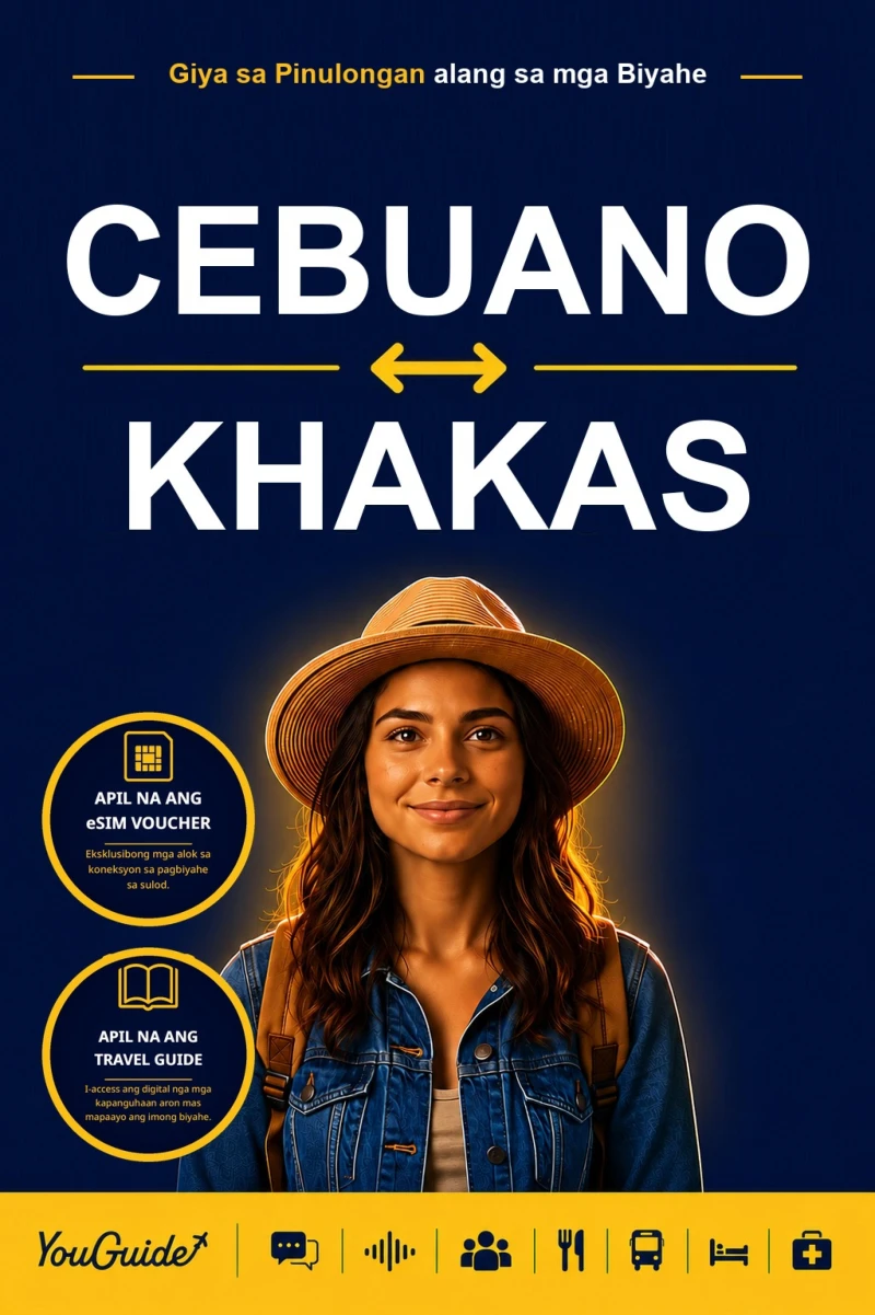Portada: The Language Guide for Travelers - Cebuano to Khakas