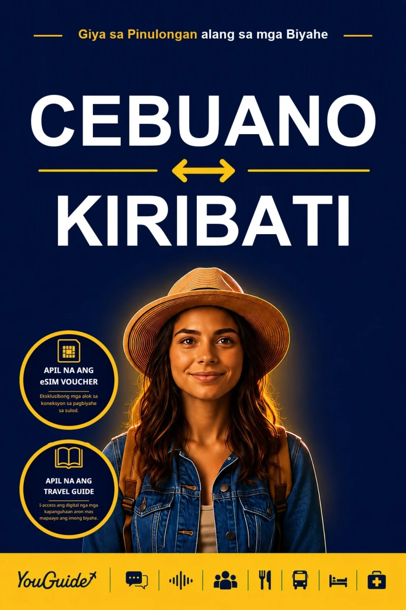 Portada: The Language Guide for Travelers - Cebuano to Kiribati