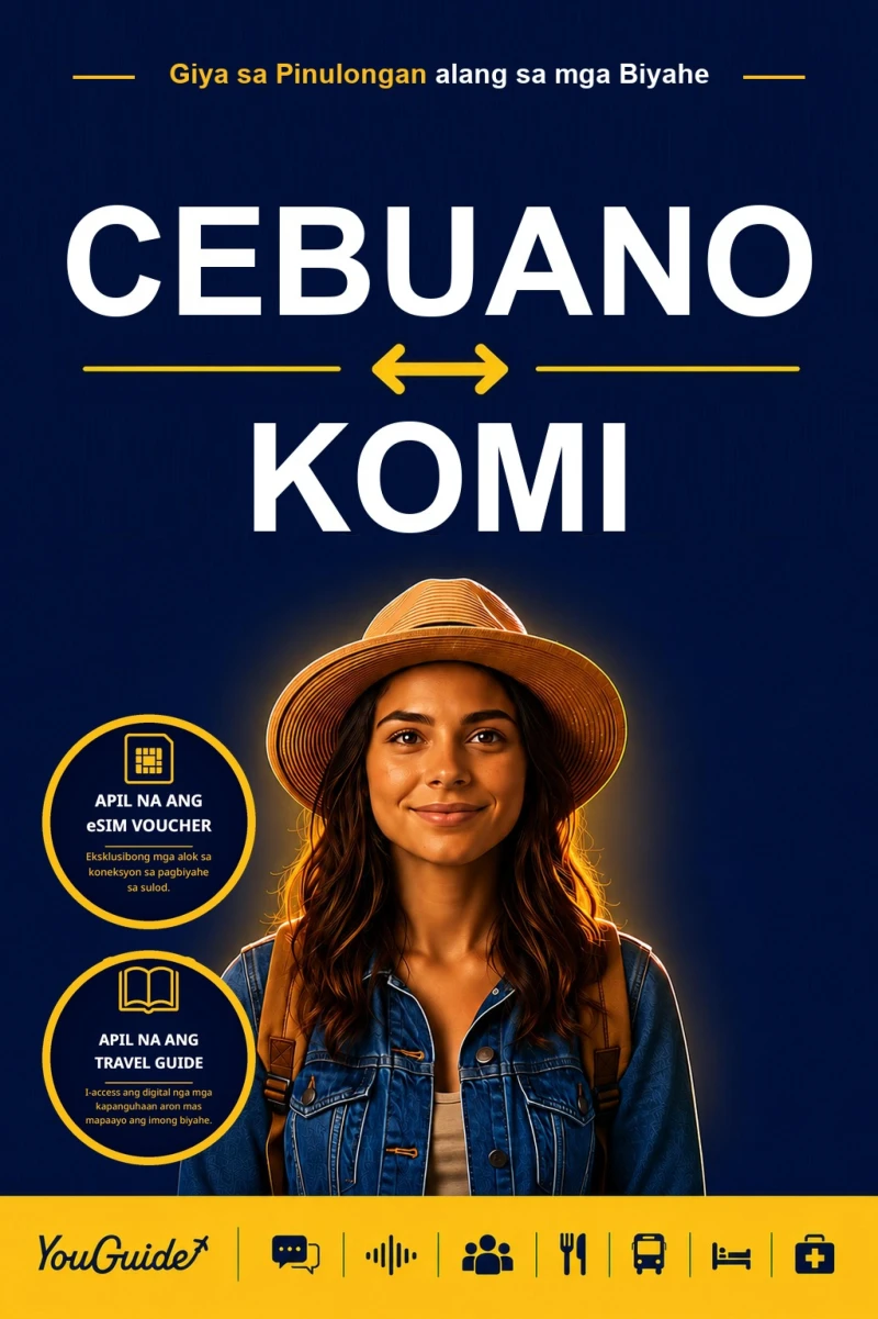 Portada: The Language Guide for Travelers - Cebuano to Komi