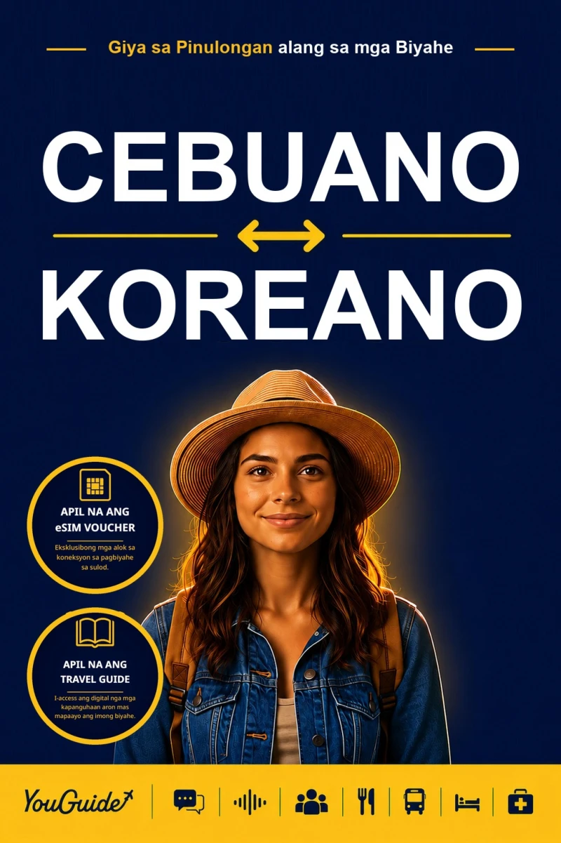 Portada: The Language Guide for Travelers - Cebuano to Korean