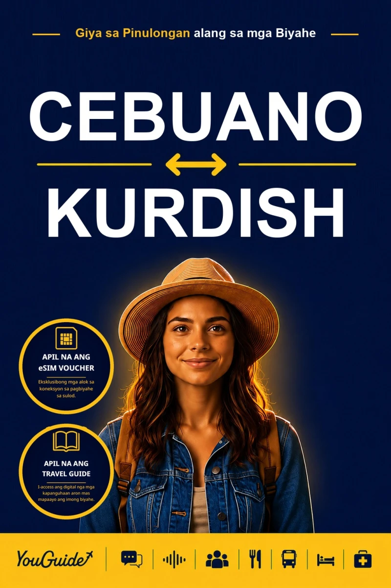 Portada: The Language Guide for Travelers - Cebuano to Kurdish