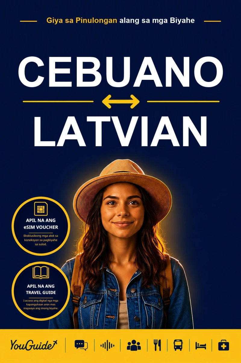 Portada: The Language Guide for Travelers - Cebuano to Latvian