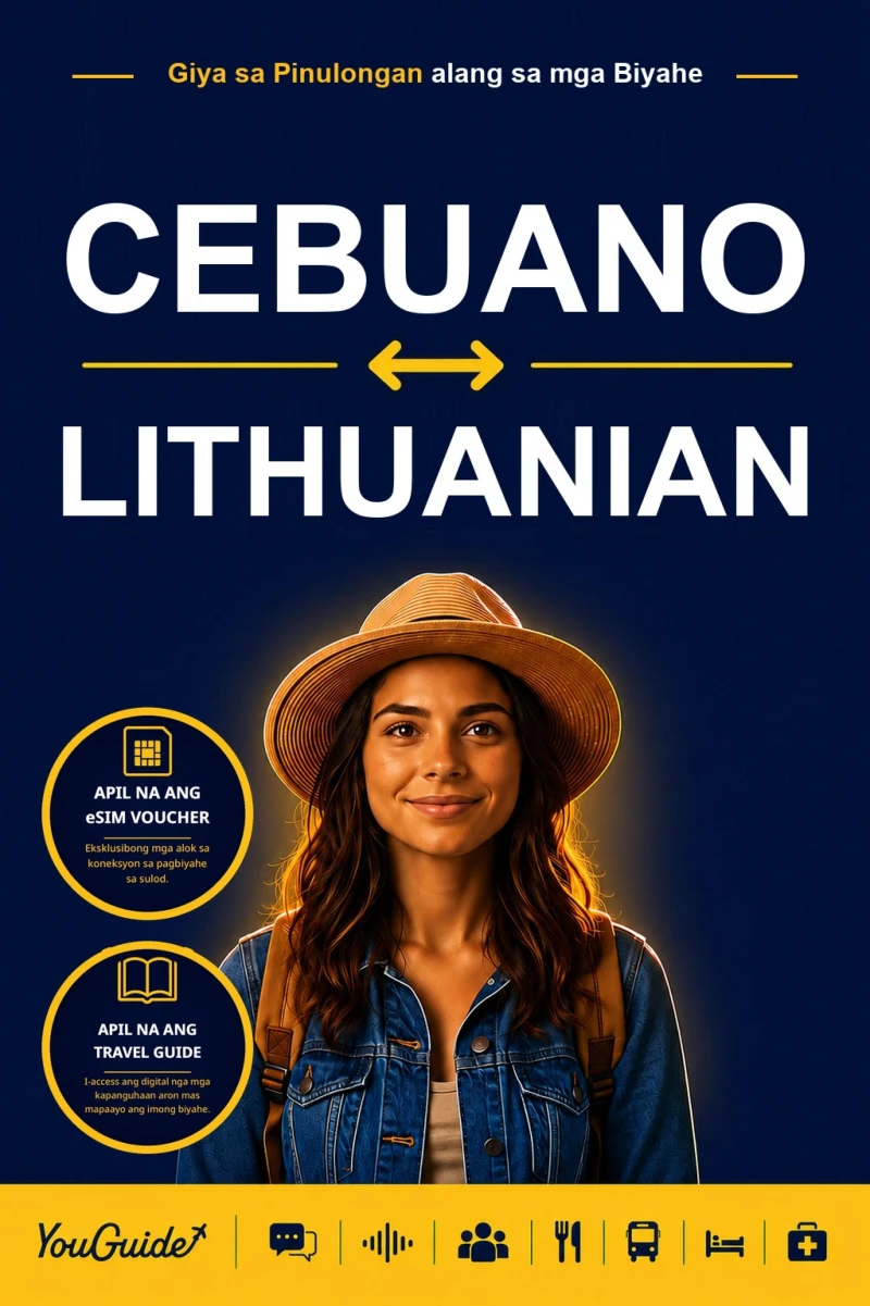 Portada: The Language Guide for Travelers - Cebuano to Lithuanian