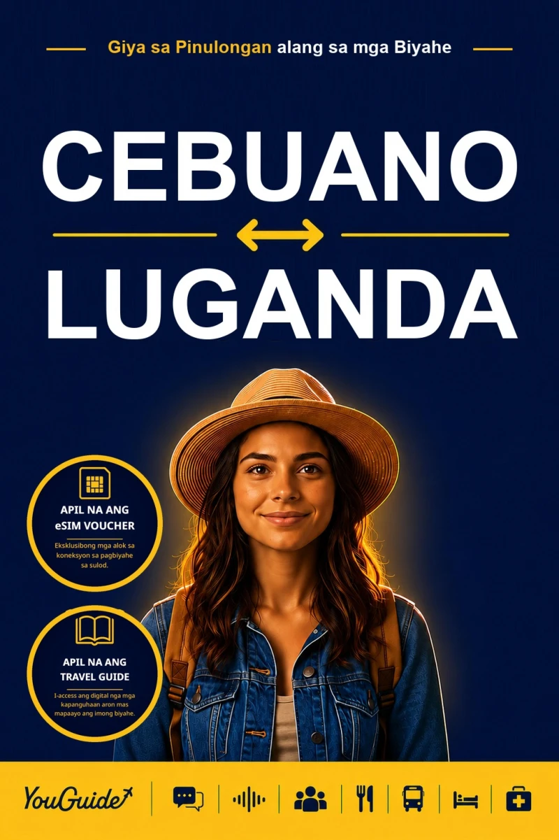 Portada: The Language Guide for Travelers - Cebuano to Luganda