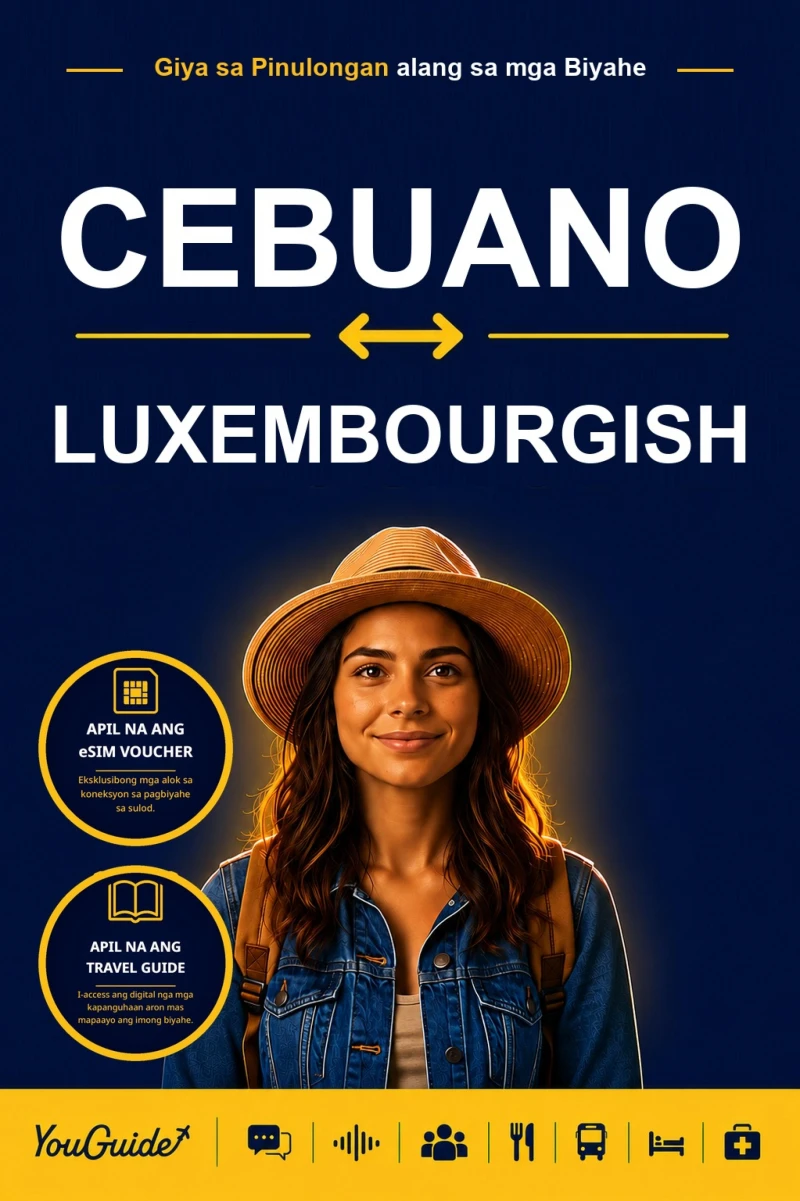 Portada: The Language Guide for Travelers - Cebuano to Luxembourgish
