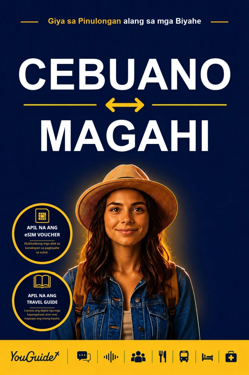 Portada: The Language Guide for Travelers - Cebuano to Magahi