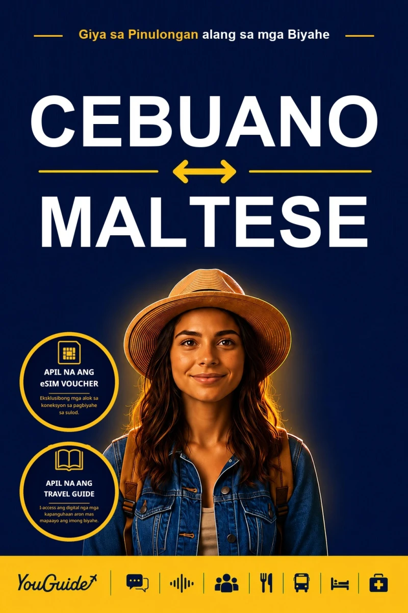 Portada: The Language Guide for Travelers - Cebuano to Maltese