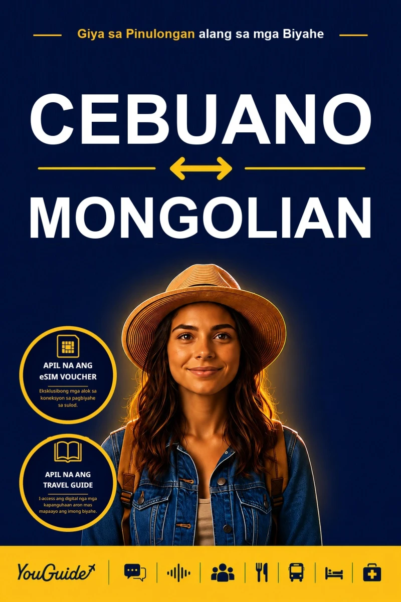 Portada: The Language Guide for Travelers - Cebuano to Mongolian