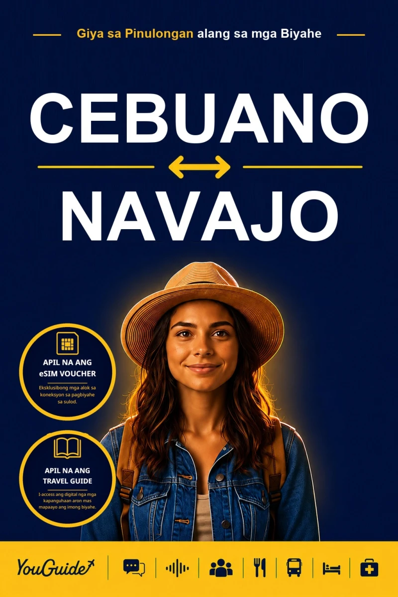 Portada: The Language Guide for Travelers - Cebuano to Navajo