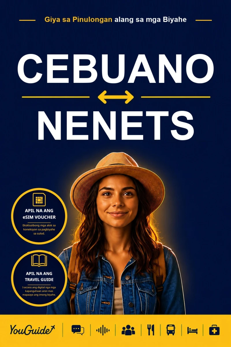 Portada: The Language Guide for Travelers - Cebuano to Nenets