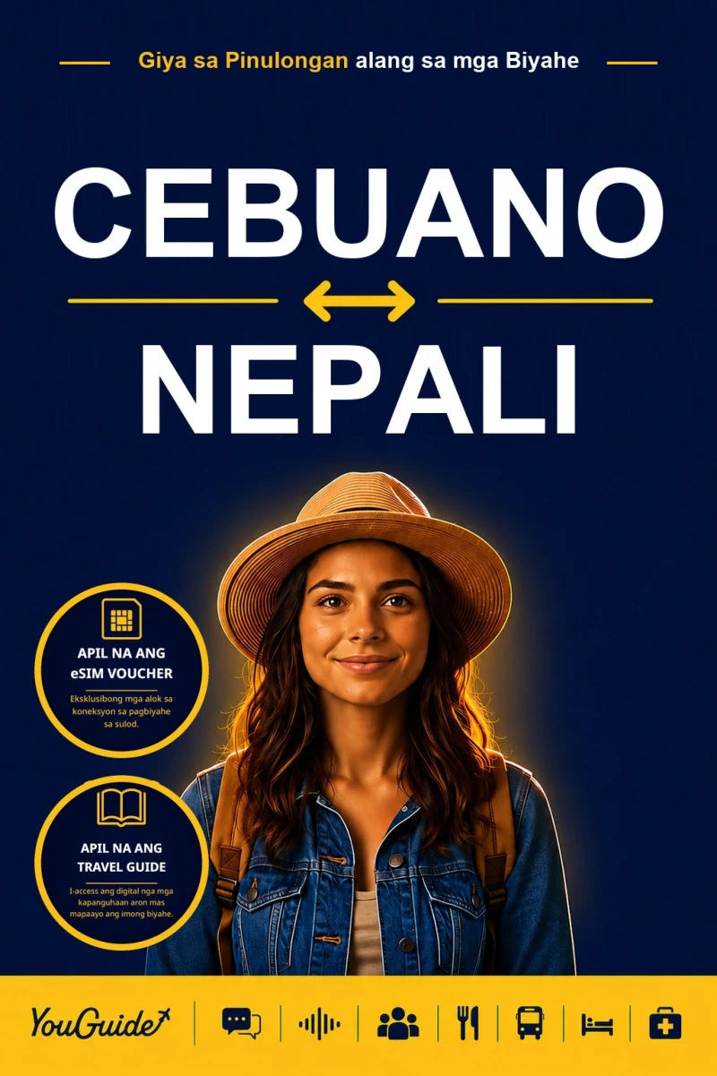 Portada: The Language Guide for Travelers - Cebuano to Nepali