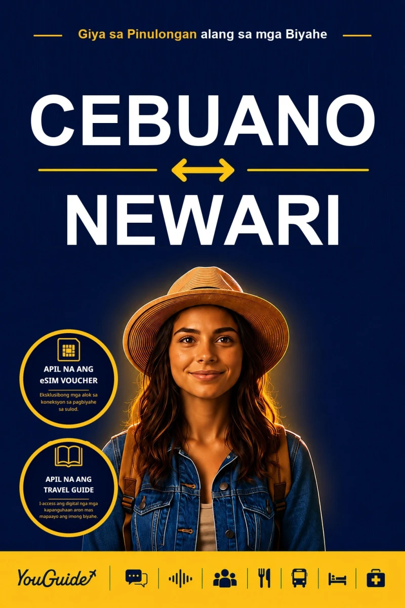 Portada: The Language Guide for Travelers - Cebuano to Newari