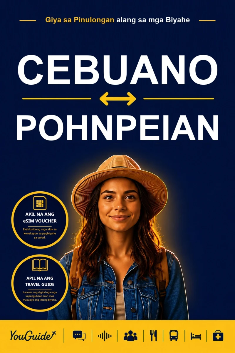 Portada: The Language Guide for Travelers - Cebuano to Pohnpeian