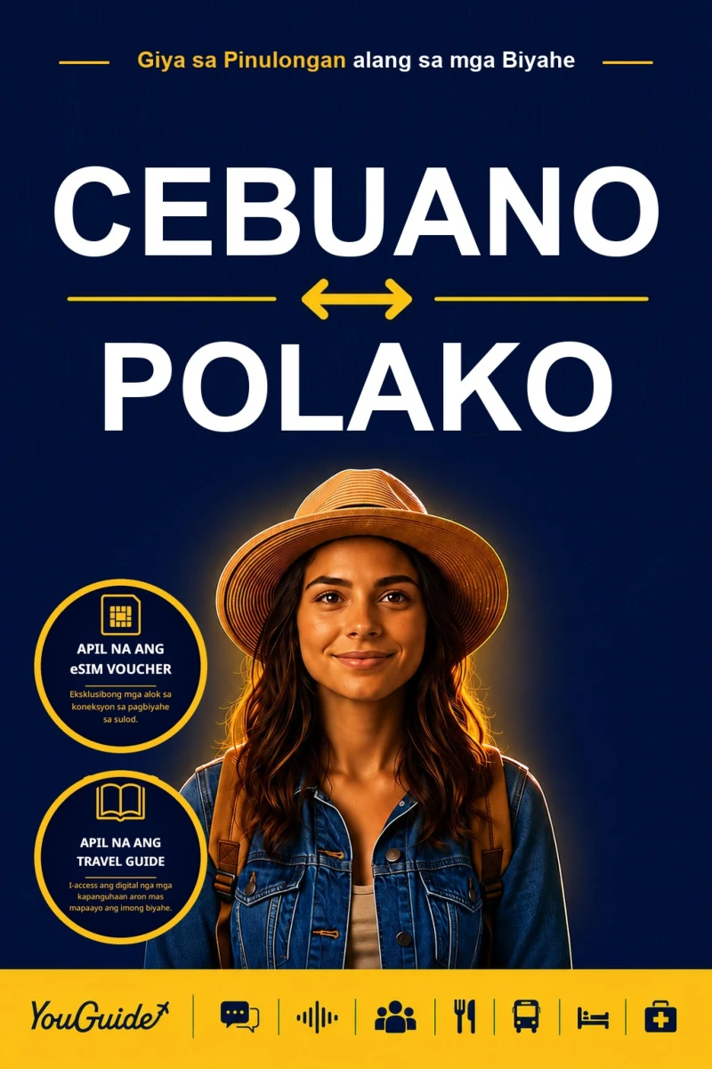 Portada: The Language Guide for Travelers - Cebuano to Polish