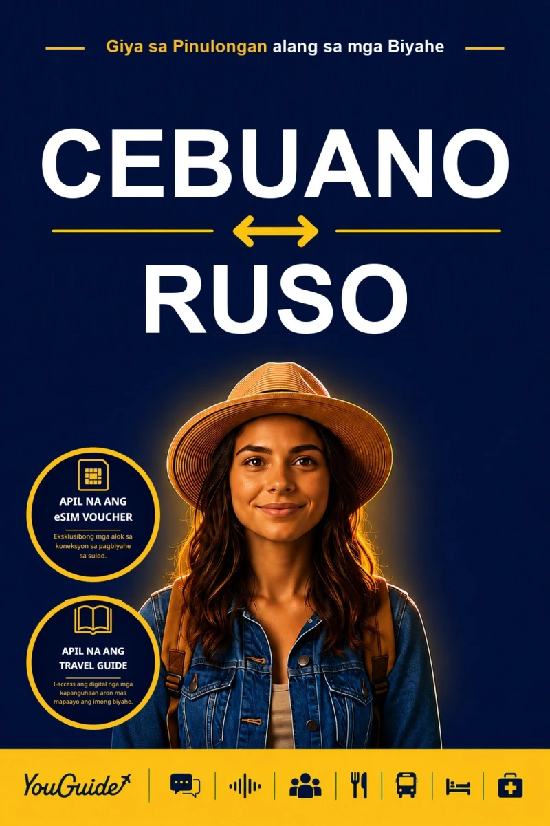 Portada: The Language Guide for Travelers - Cebuano to Russian