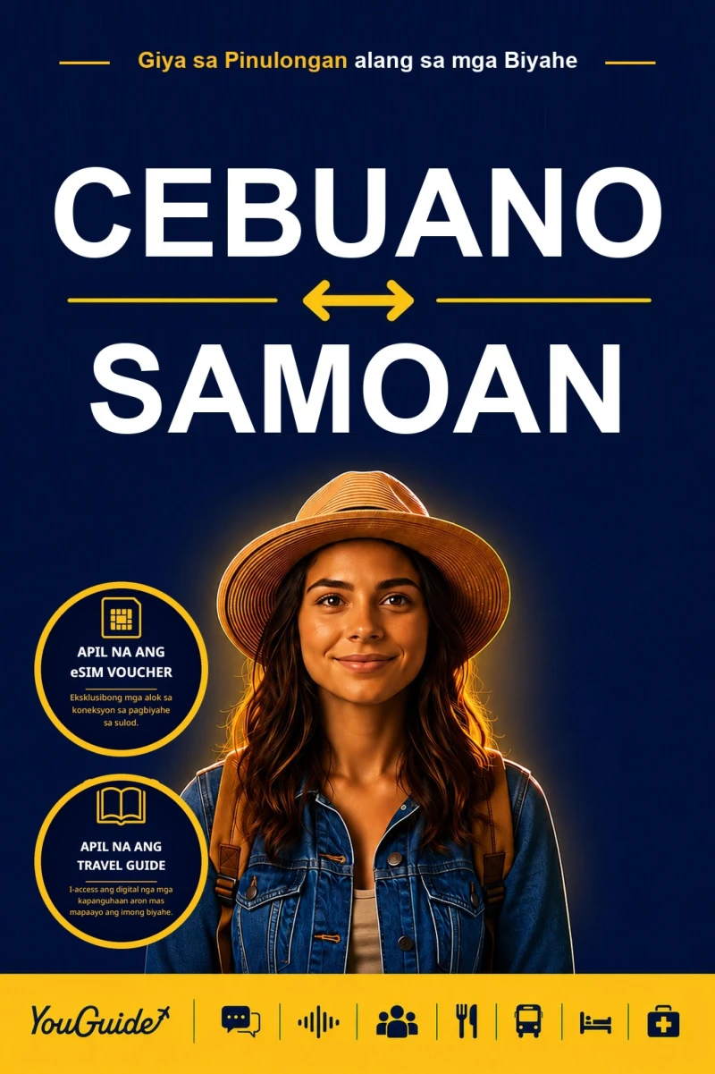 Portada: The Language Guide for Travelers - Cebuano to Samoan