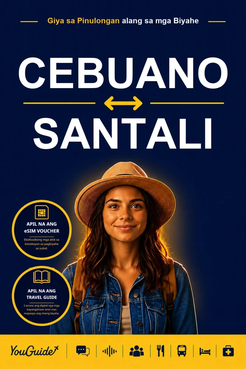 Portada: The Language Guide for Travelers - Cebuano to Santali