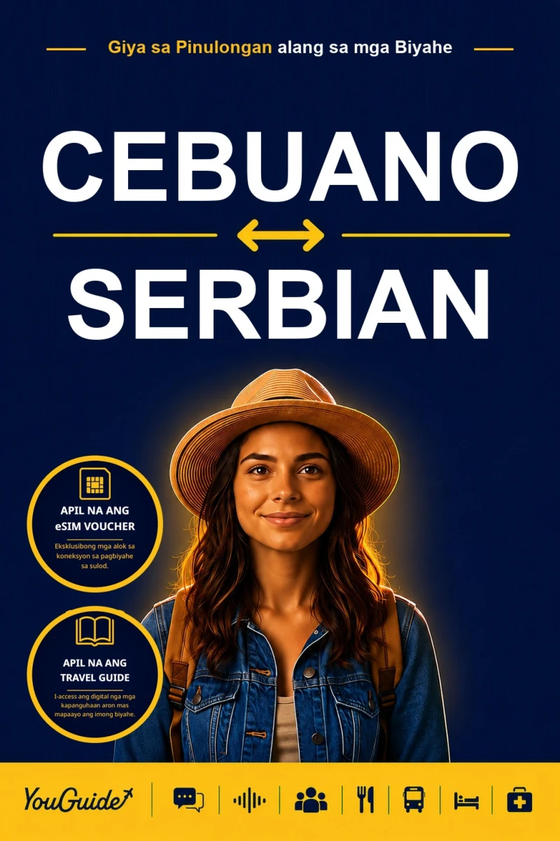 Portada: The Language Guide for Travelers - Cebuano to Serbian