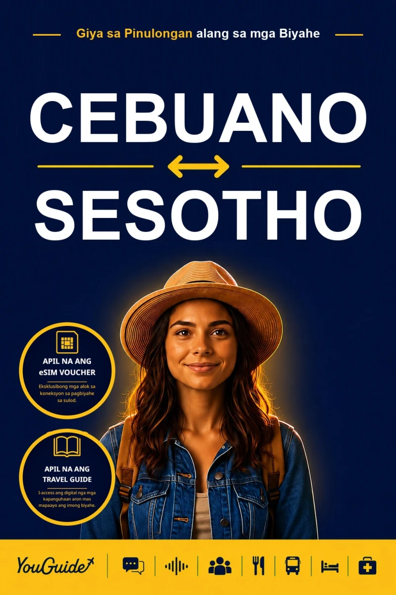 Portada: The Language Guide for Travelers - Cebuano to Sesotho