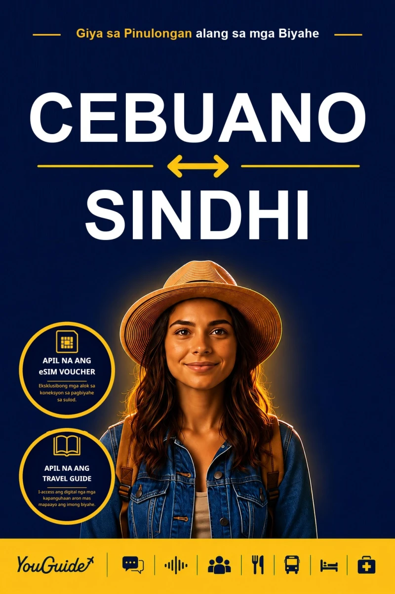 Portada: The Language Guide for Travelers - Cebuano to Sindhi