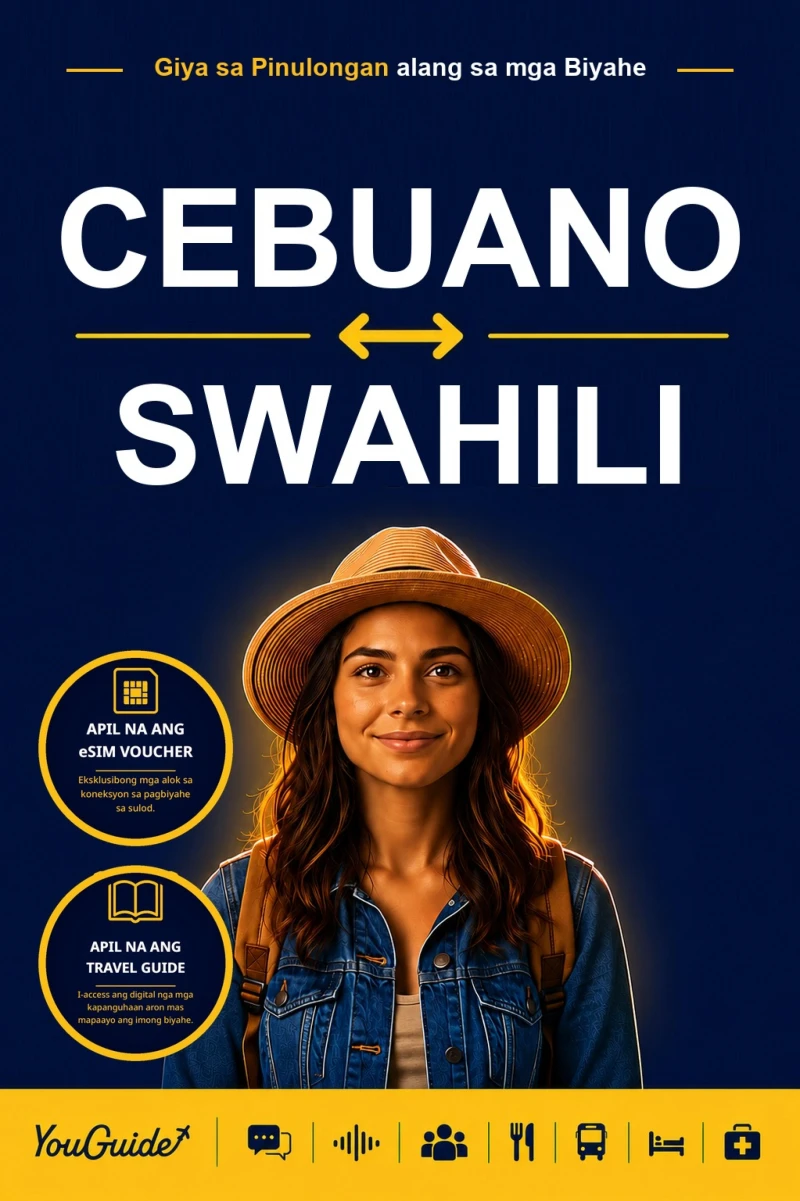 Portada: The Language Guide for Travelers - Cebuano to Swahili