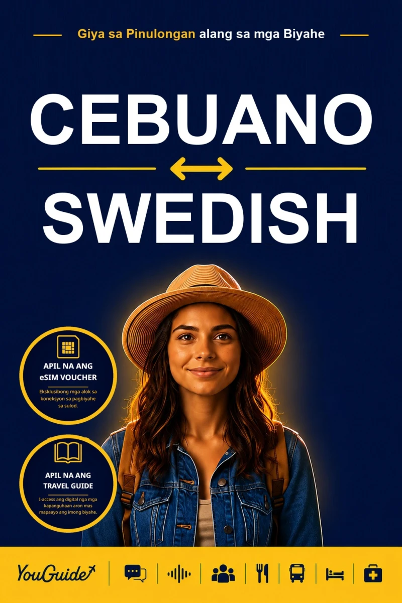 Portada: The Language Guide for Travelers - Cebuano to Swedish