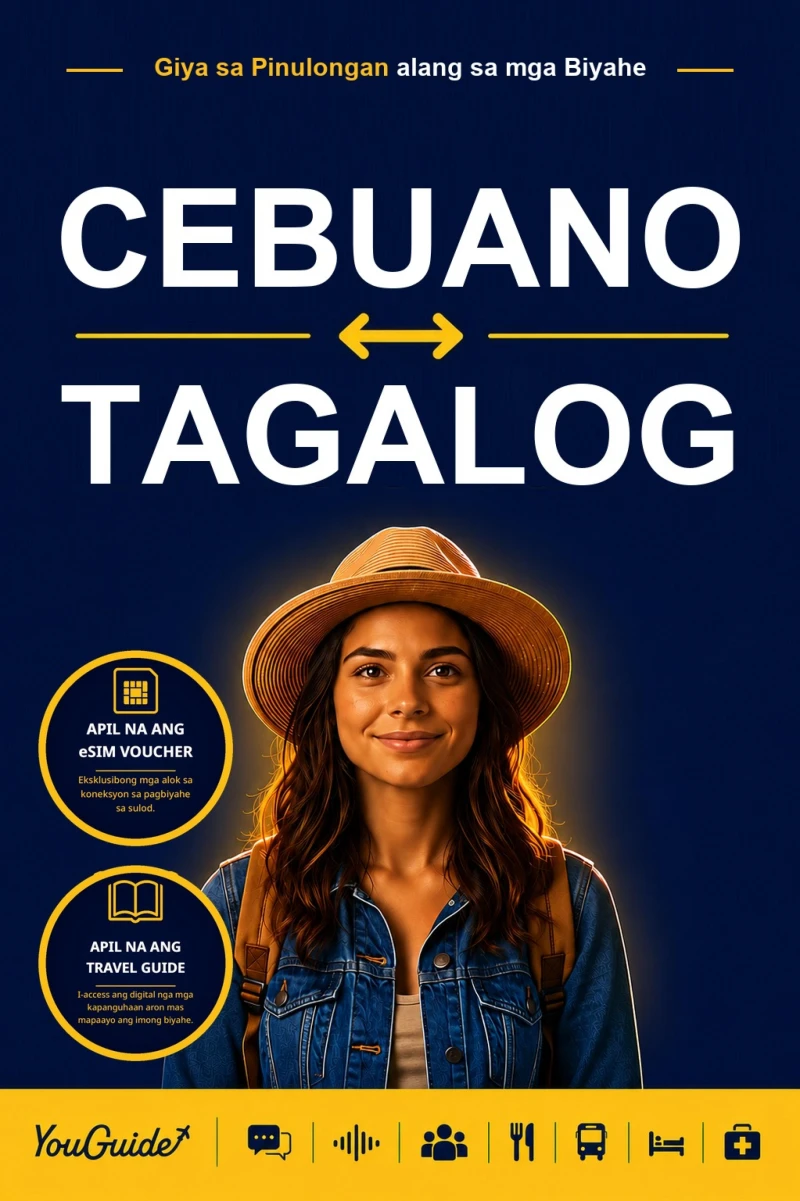 Portada: The Language Guide for Travelers - Cebuano to Tagalog