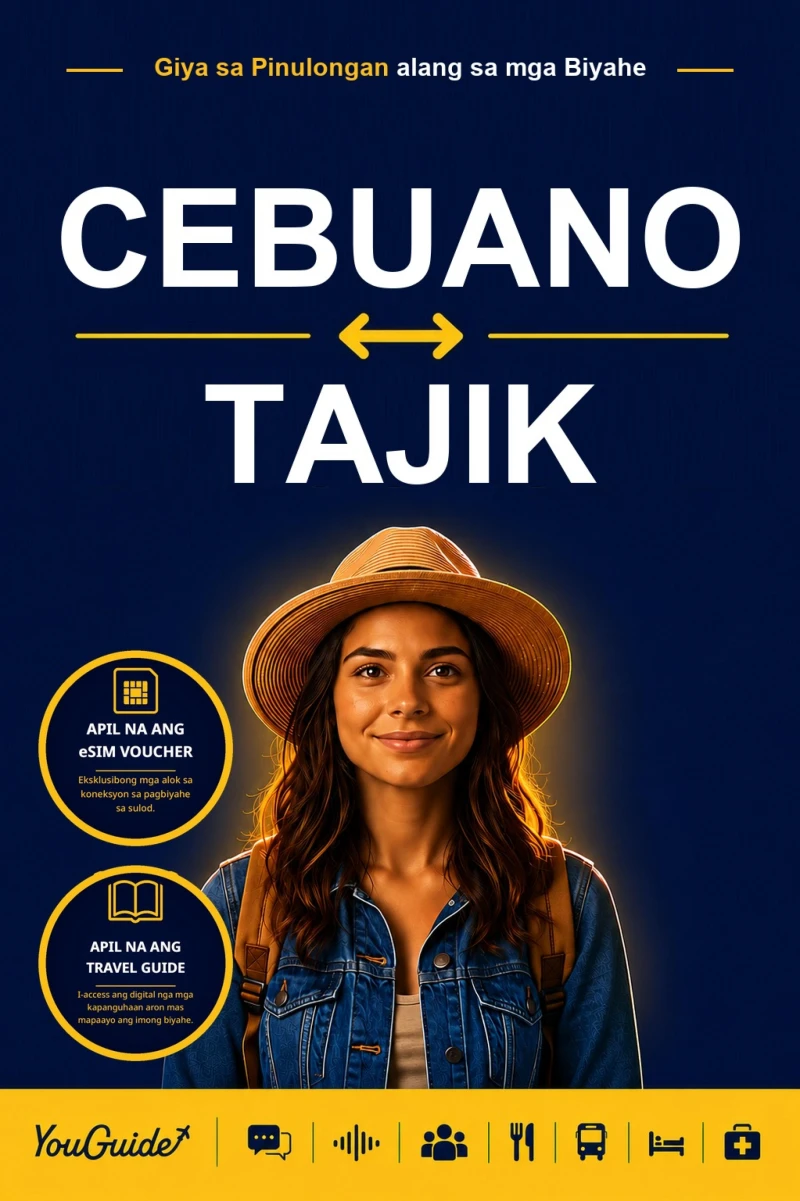 Portada: The Language Guide for Travelers - Cebuano to Tajik