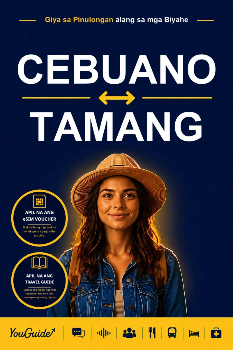 Portada: The Language Guide for Travelers - Cebuano to Tamang