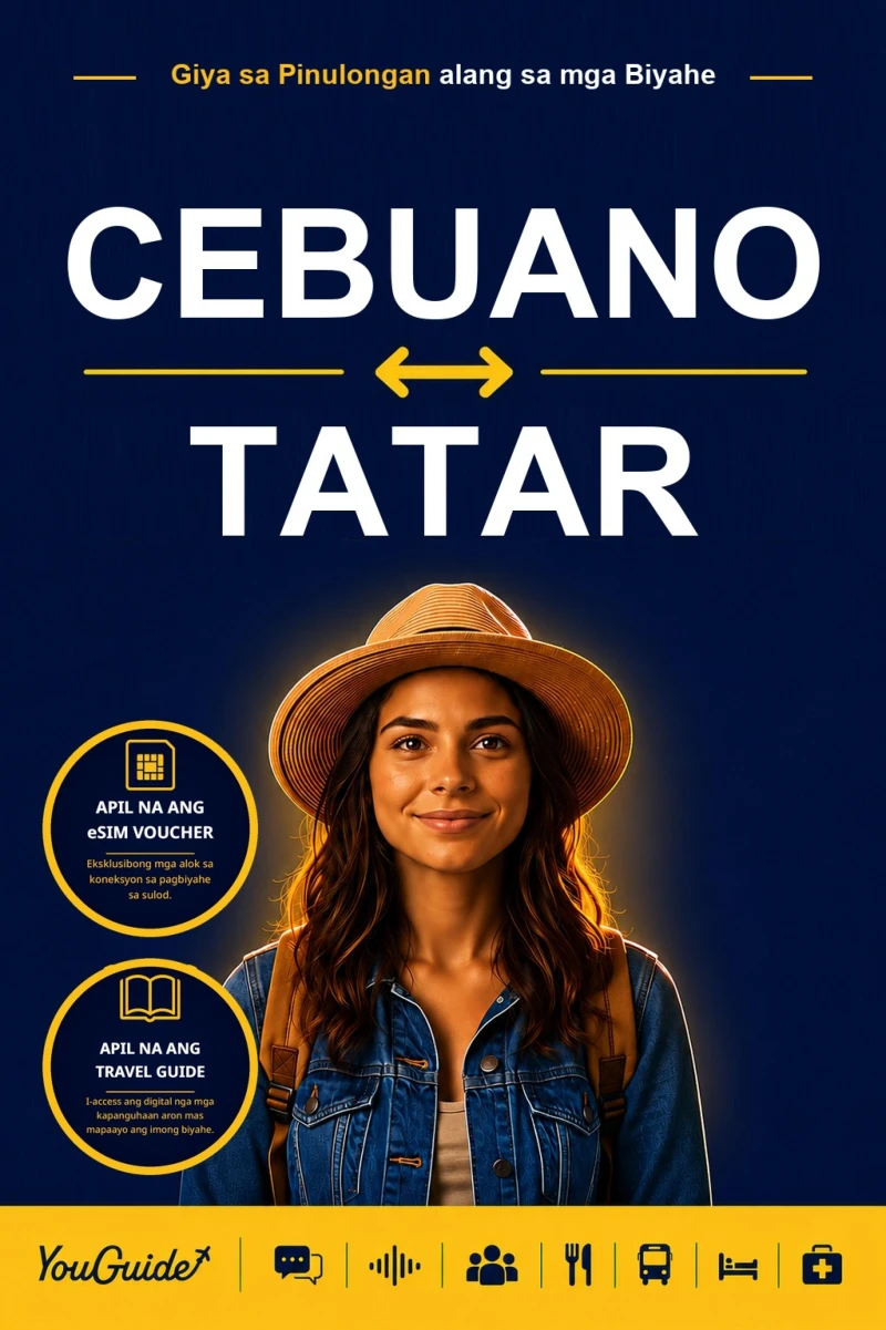 Portada: The Language Guide for Travelers - Cebuano to Tatar