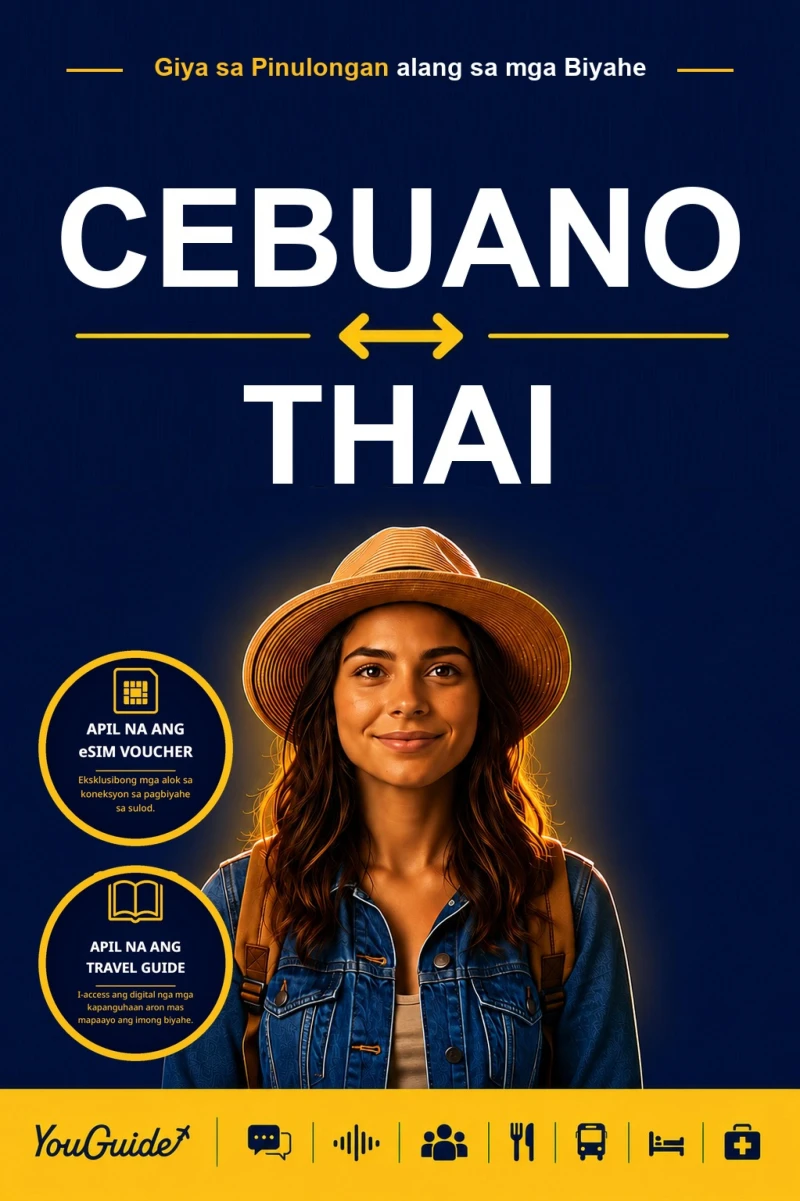 Portada: The Language Guide for Travelers - Cebuano to Thai