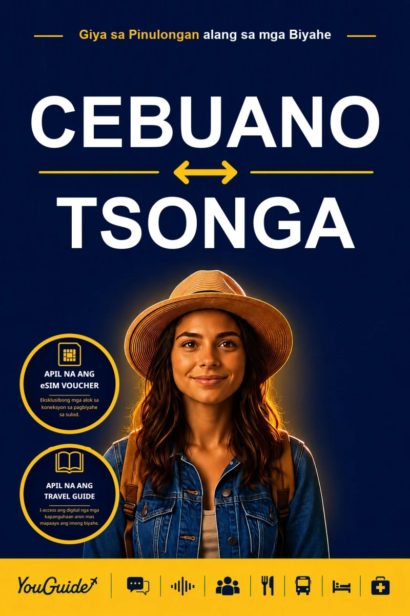 Portada: The Language Guide for Travelers - Cebuano to Tsonga