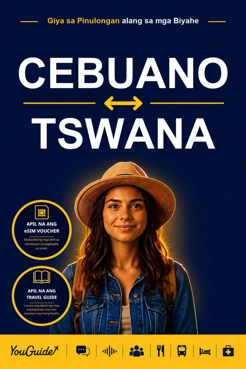 Portada: The Language Guide for Travelers - Cebuano to Tswana