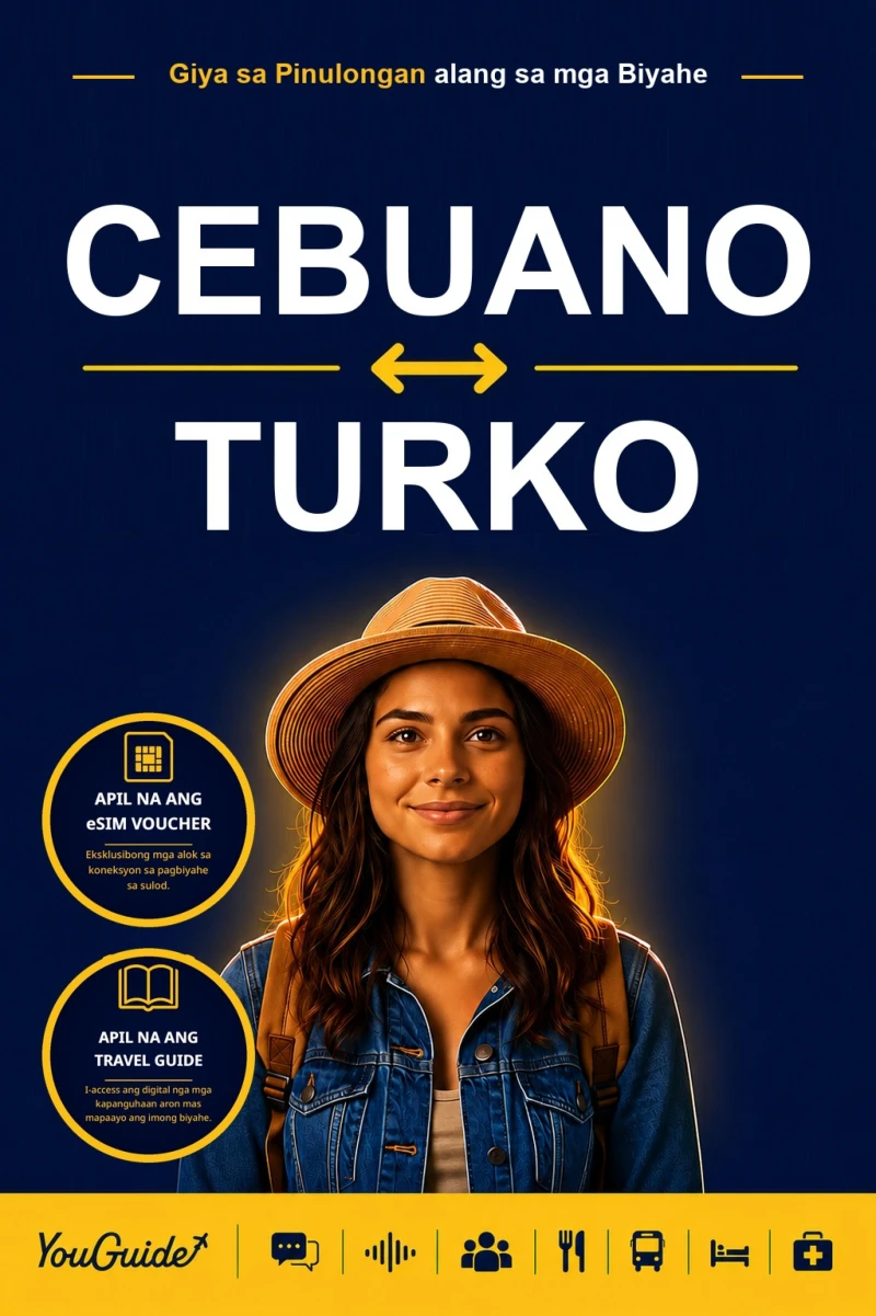 Portada: The Language Guide for Travelers - Cebuano to Turkish
