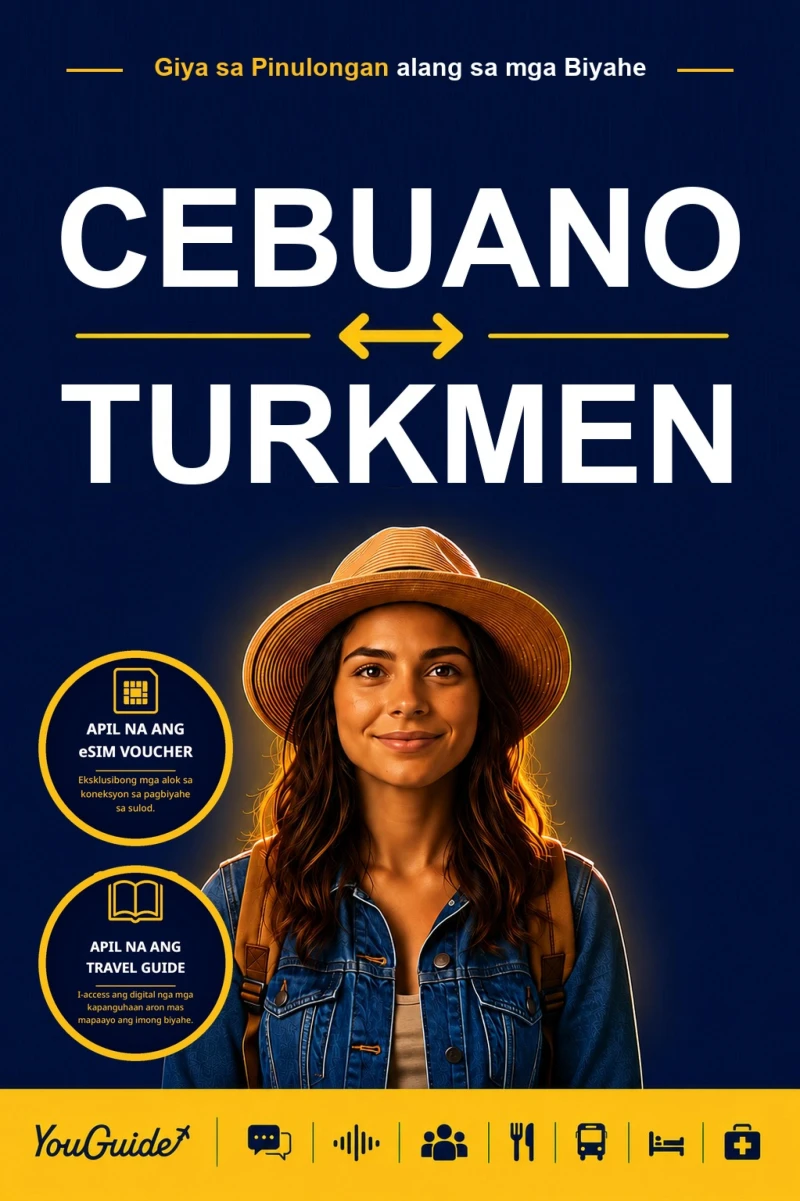 Portada: The Language Guide for Travelers - Cebuano to Turkmen