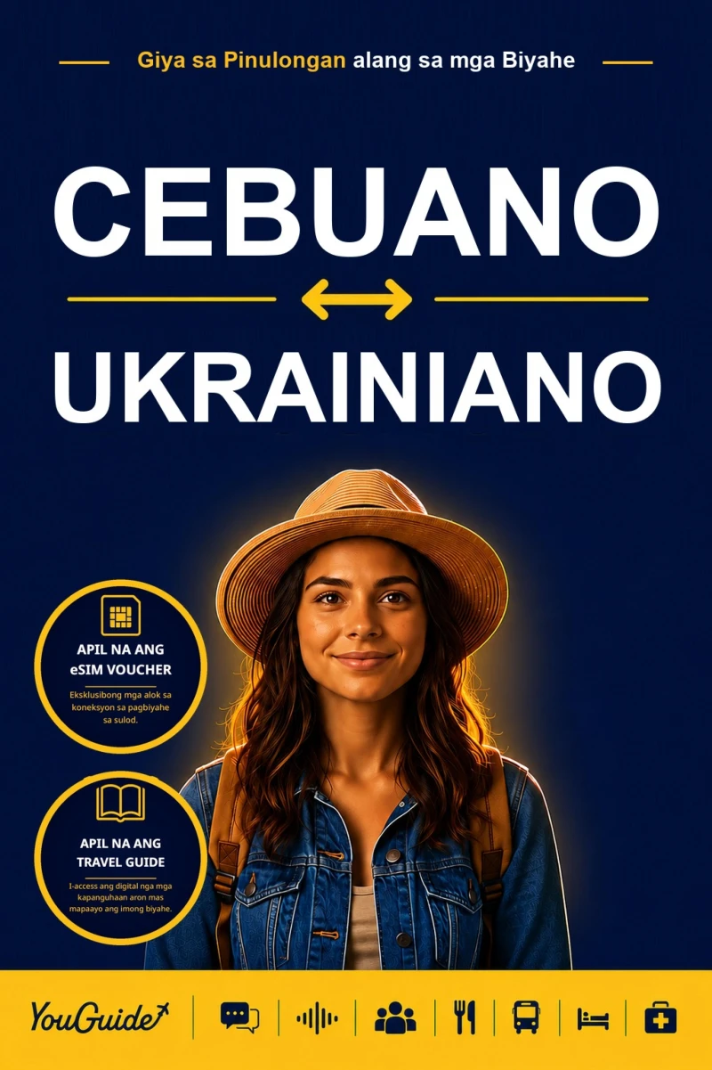 Portada: The Language Guide for Travelers - Cebuano to Ukrainian