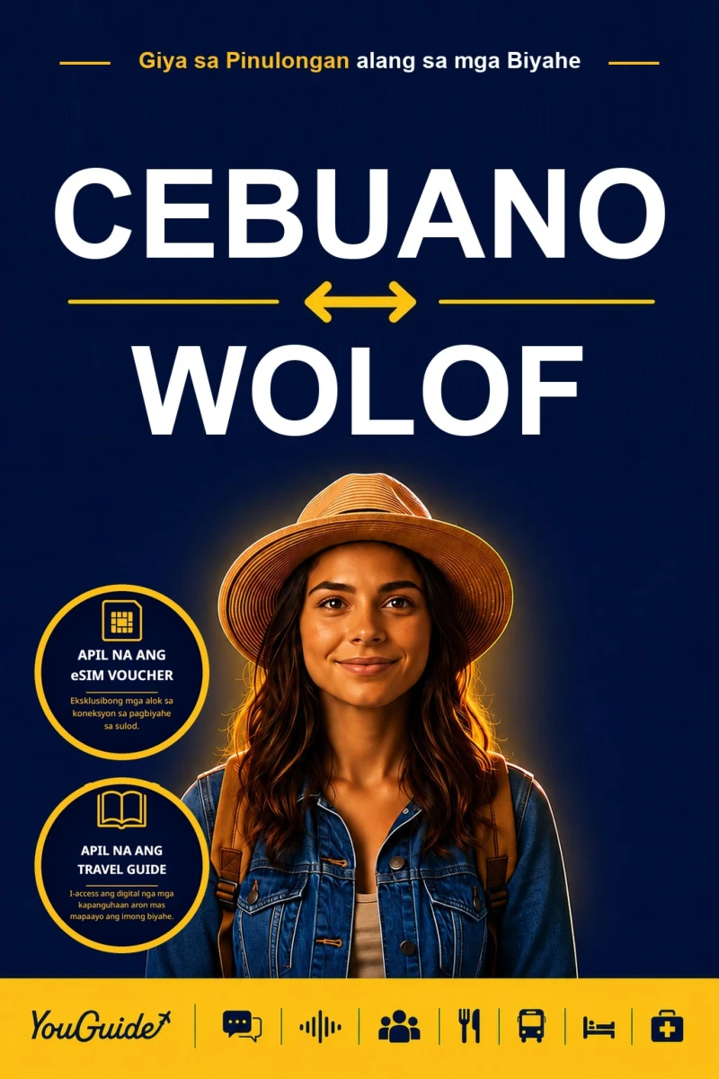 Portada: The Language Guide for Travelers - Cebuano to Wolof