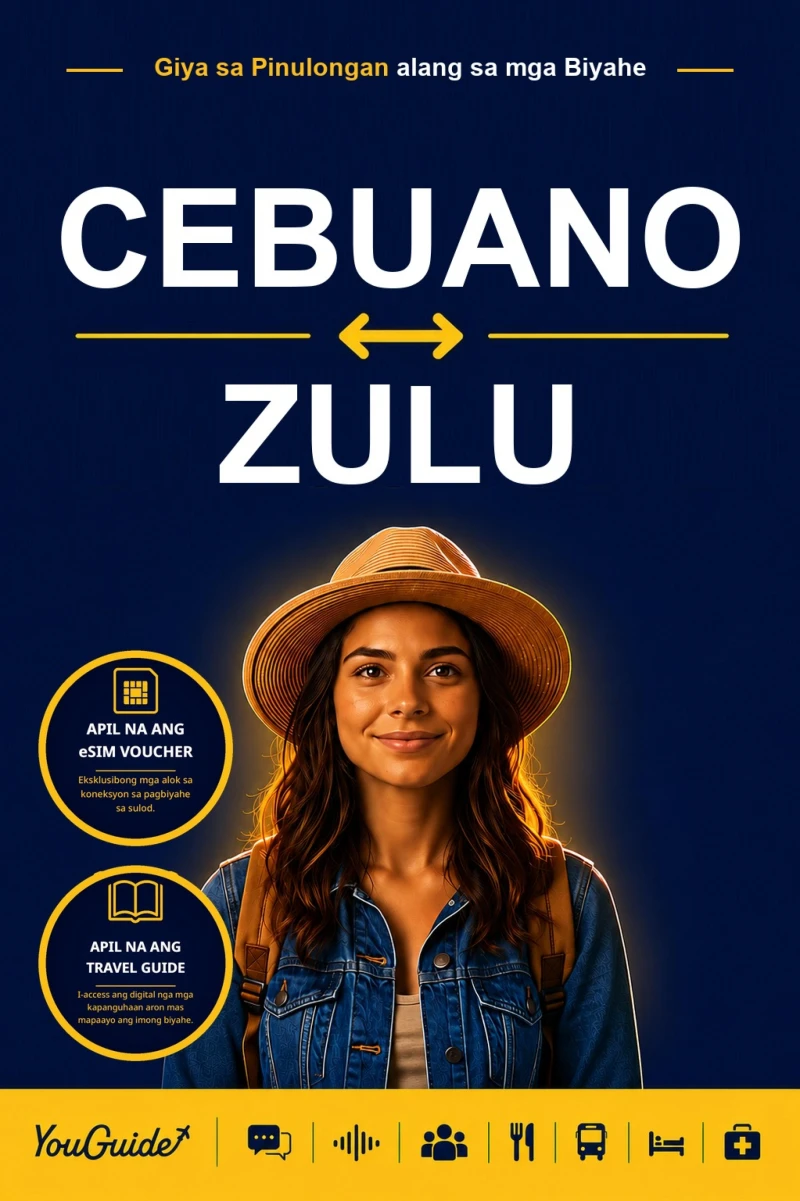 Portada: The Language Guide for Travelers - Cebuano to Zulu