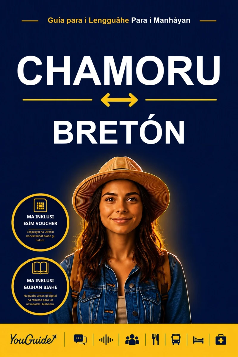 Portada: The Language Guide for Travelers - Chamorro to Breton