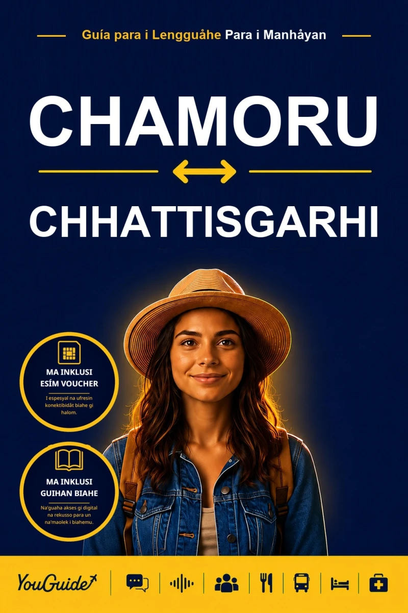 Portada: The Language Guide for Travelers - Chamorro to Chhattisgarhi