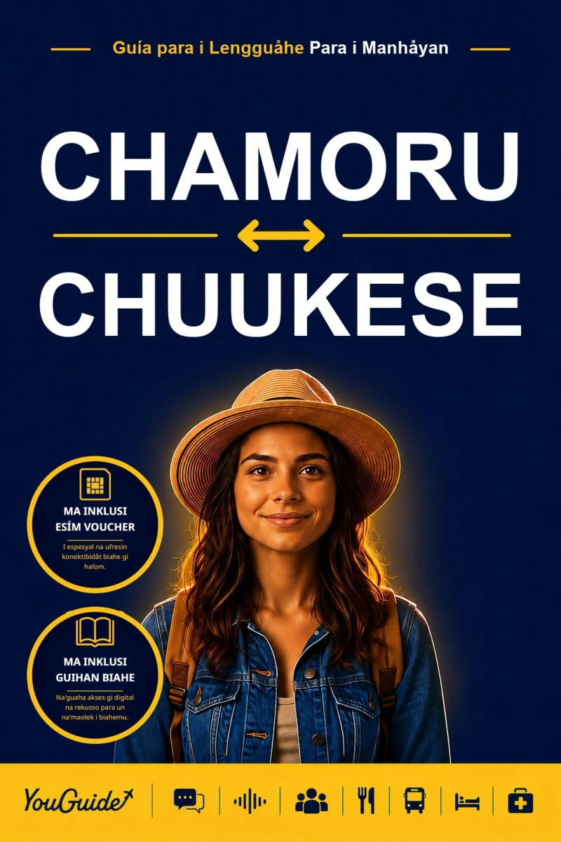 Portada: The Language Guide for Travelers - Chamorro to Chuukese