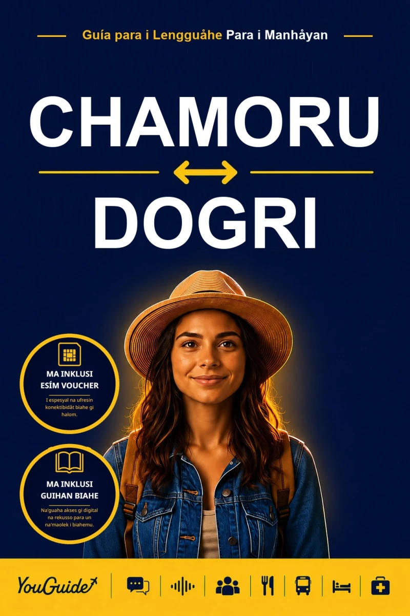 Portada: The Language Guide for Travelers - Chamorro to Dogri