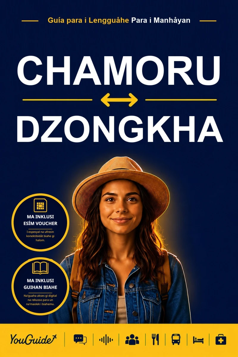 Portada: The Language Guide for Travelers - Chamorro to Dzongkha