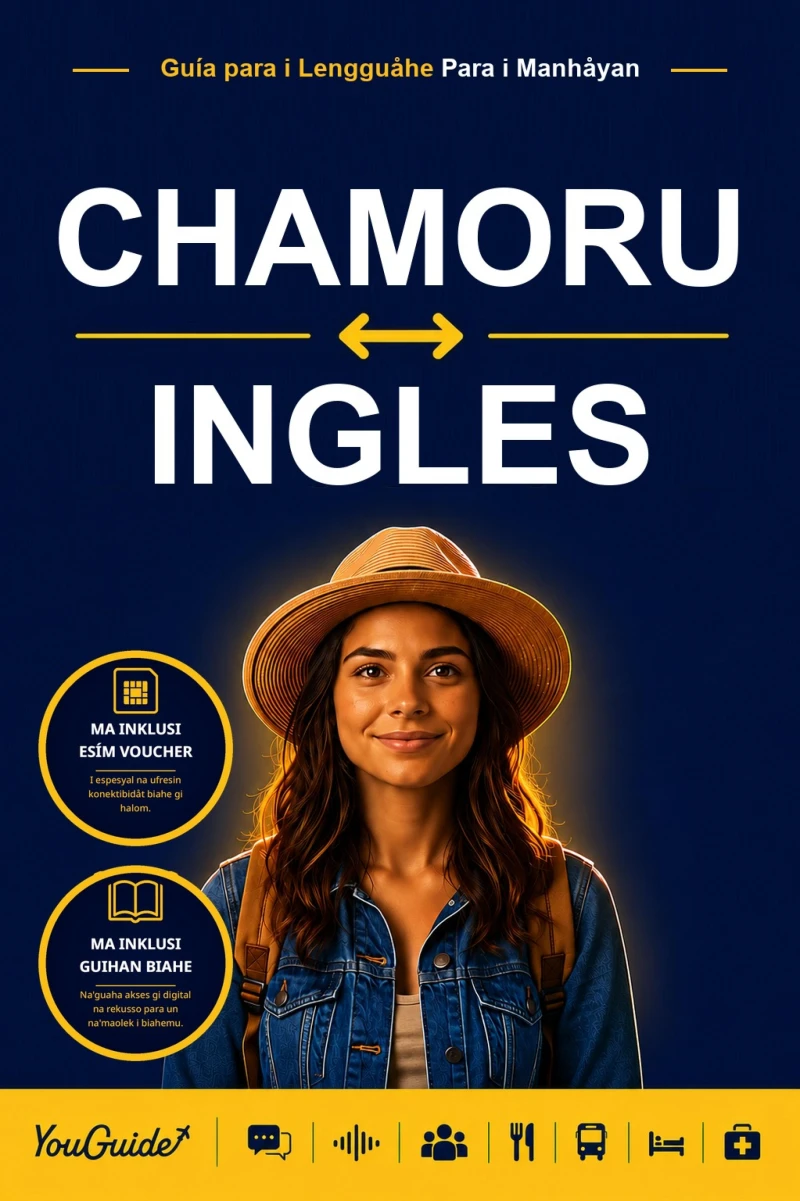 Portada: The Language Guide for Travelers - Chamorro to English